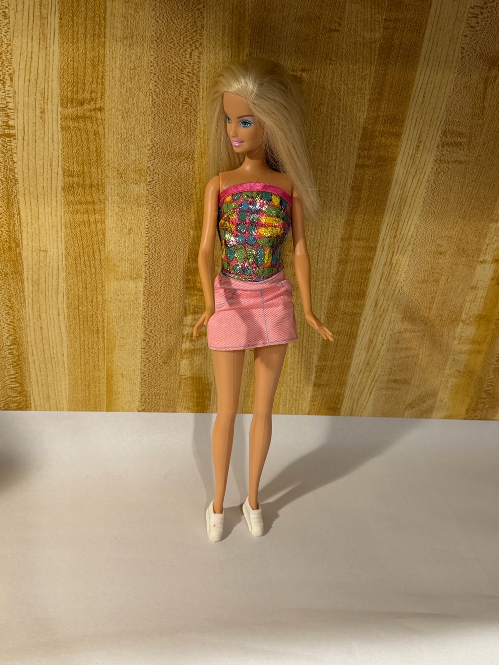 Barbie doll Pink Mini Skirt Mattel vintage